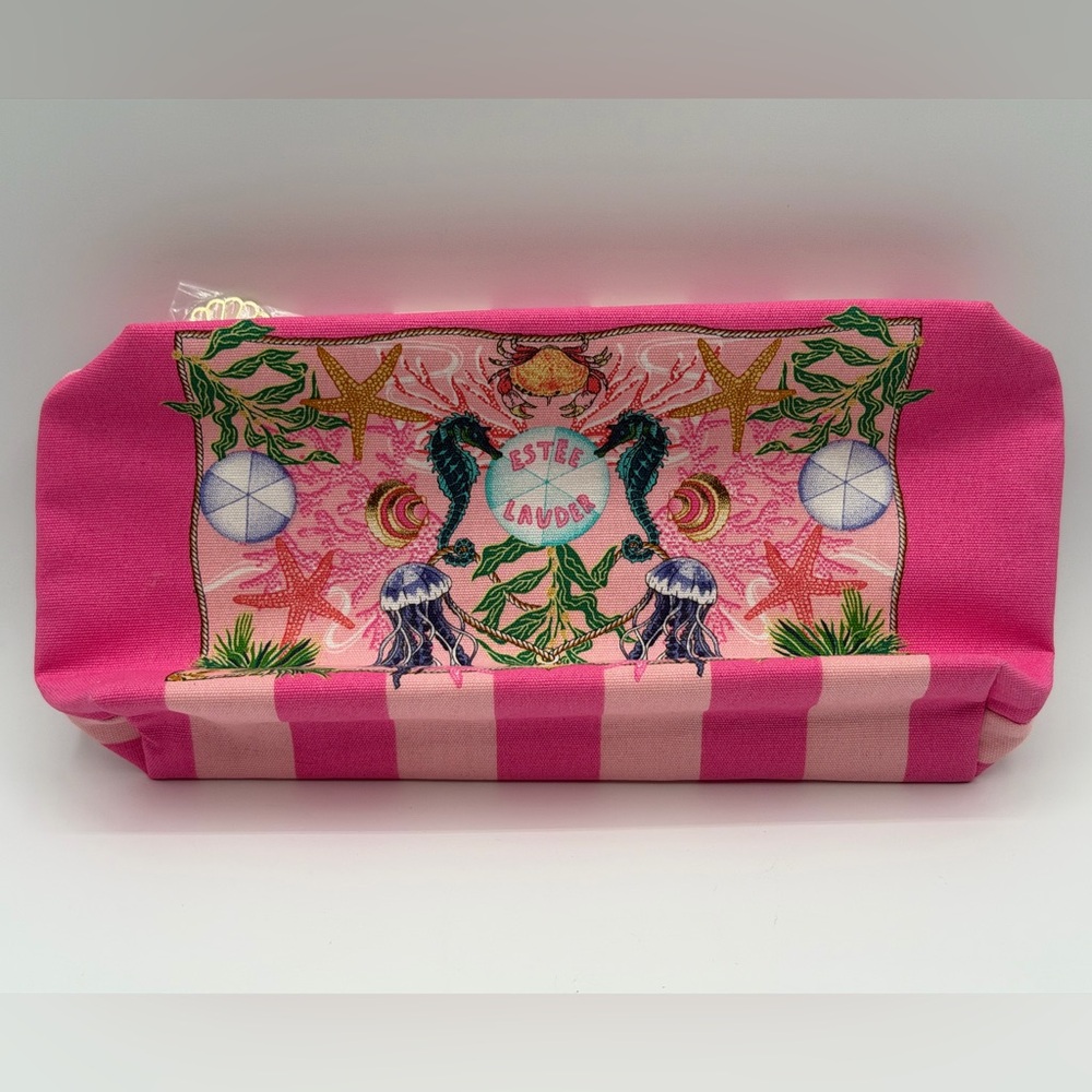 Estee Lauder Pink Cosmetic Bag - Brand New Without Tags